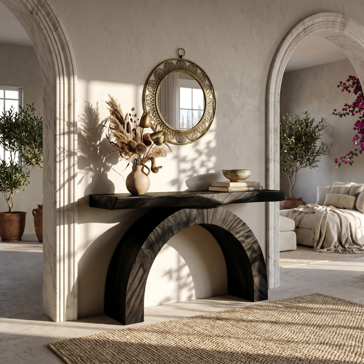 Arched Modern Console Table