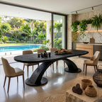 Organic Solid Dining Table