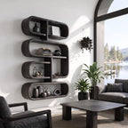 Mounted Mid Century Floating Shelf