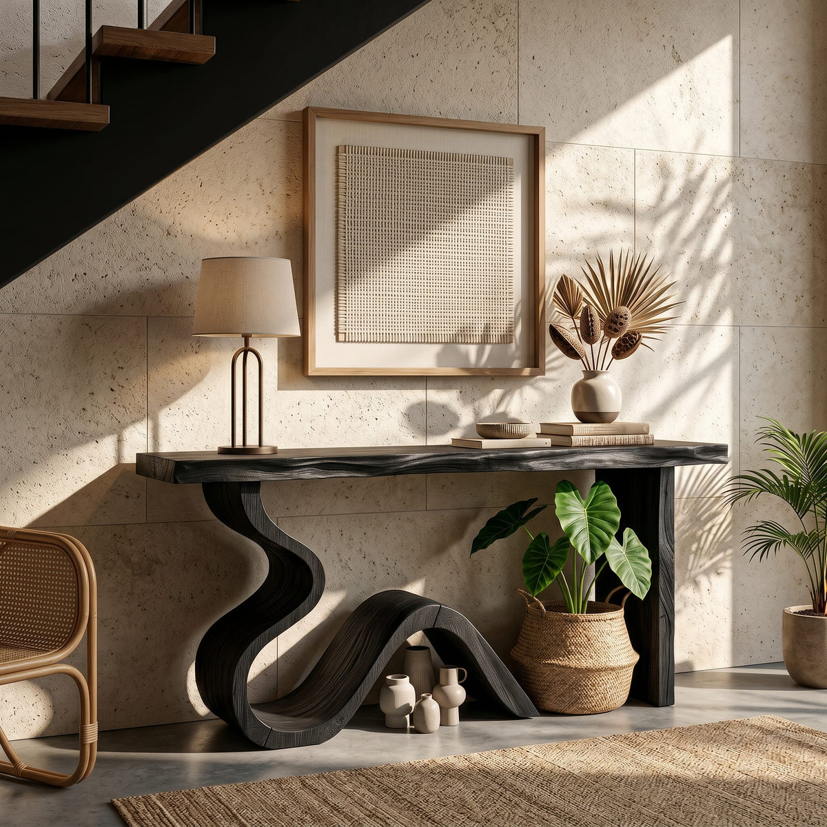 Solid Decors Console Table