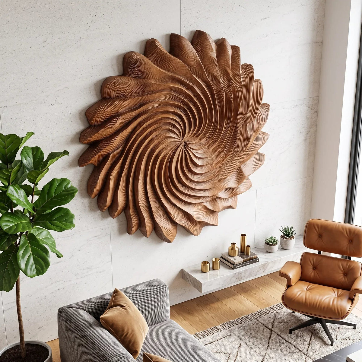 Modern 3d Wall Art, solid wood, built to order