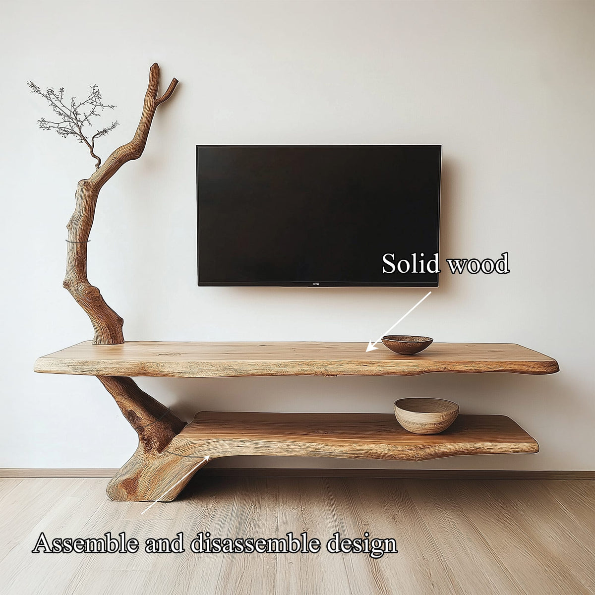 Live Edge TV Cabinet