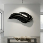 Modern Abstract Wall Art Design, solid wood, built to order, view 4