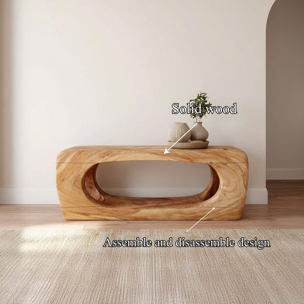 Form Live Edge Bench