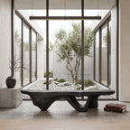 Flowing Curved Bench