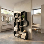 Artistic Geometric Bookshelf