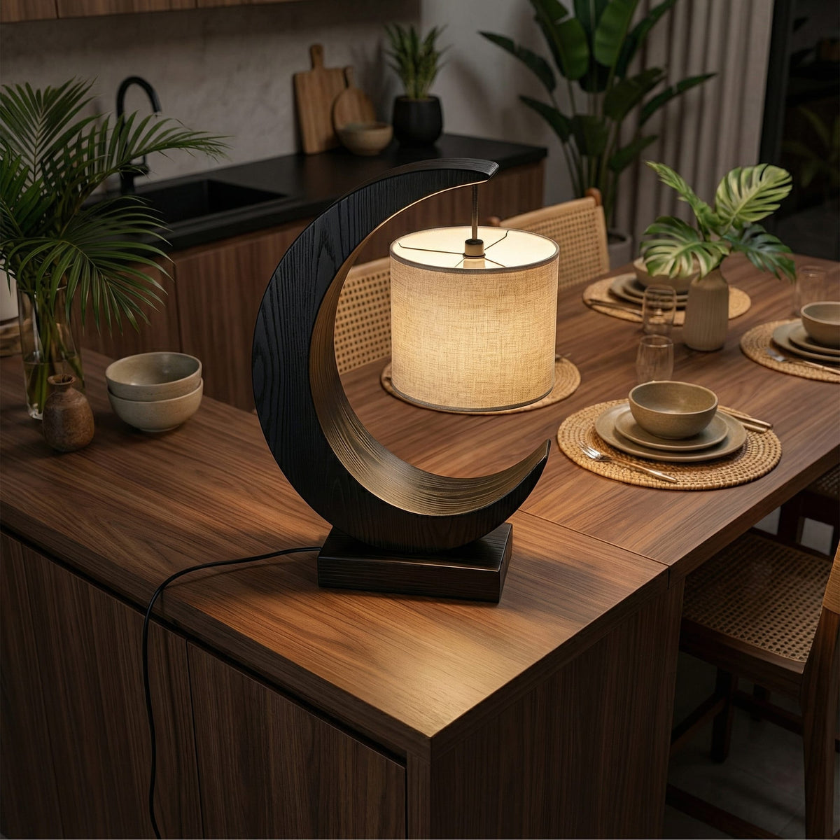 Sculptural Minimal Nightstand