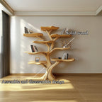 Solid Large Tree Bookshelf