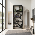 Minimalist Display Bookshelf, solid wood, built to order, view 4