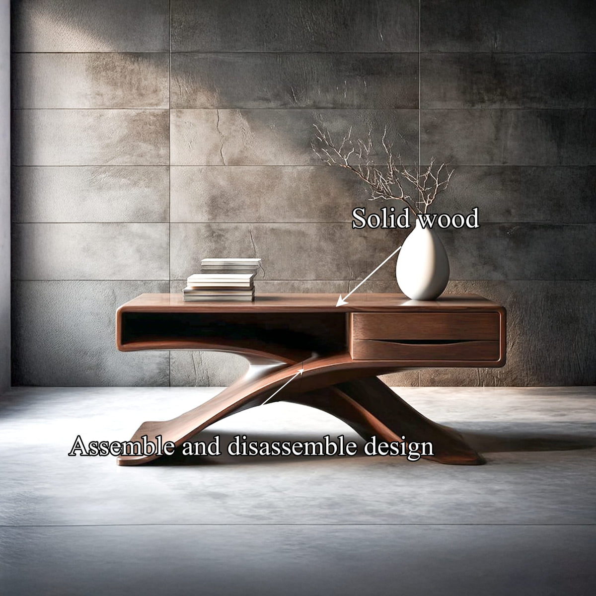 Mid Century Modern Console Table