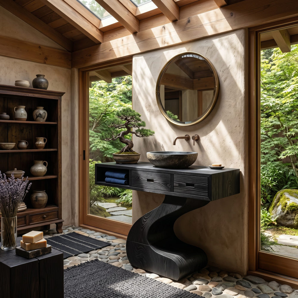 Contemporary Sculpted Vanity
