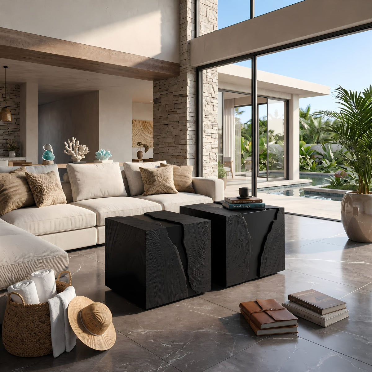Modern Cube Coffee Table