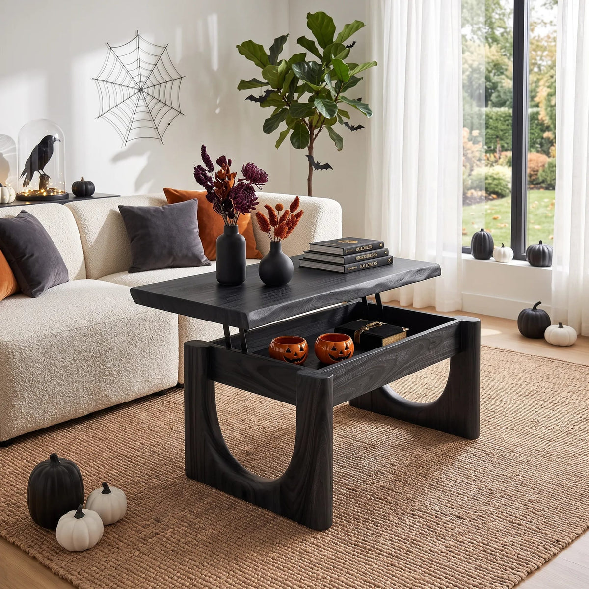 Farmhouse Lift Top Coffee Table Country Cottage, solid wood, built to order