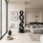 Infinity Sculpture, solid wood, built to order, view 4