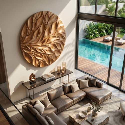 Coastal Flowing Wall Art