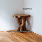 Sculptural Accent Side Table