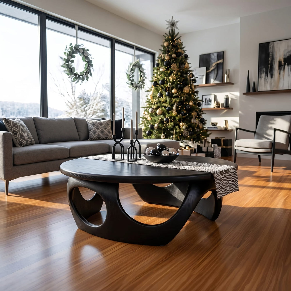 Live Edge Lounge Coffee Table