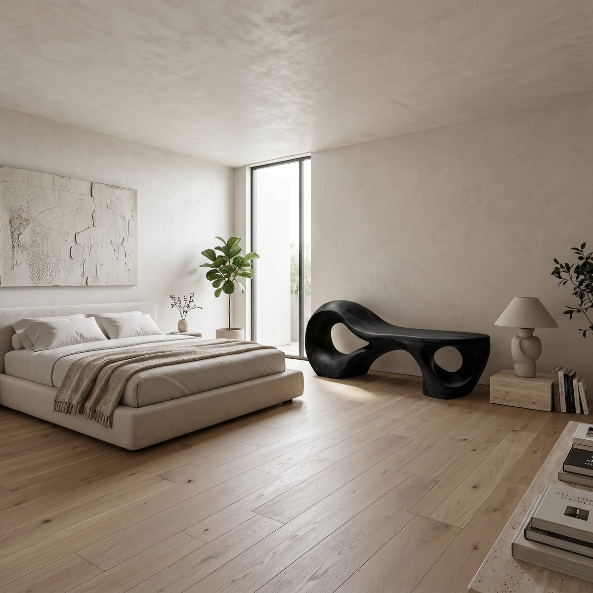 Arched Modern Bench
