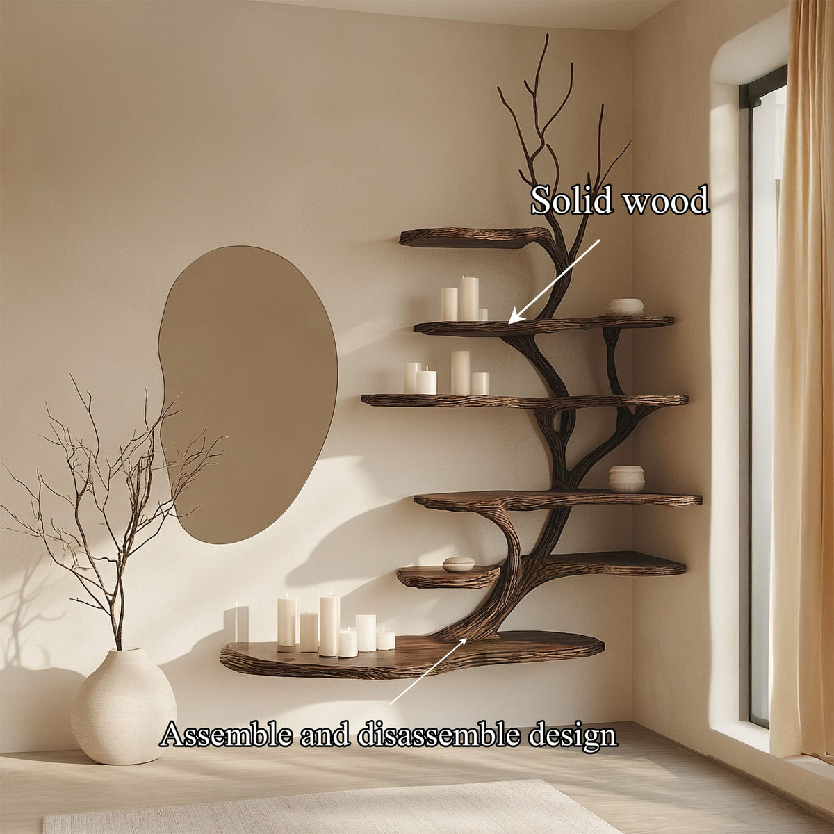 Floating Reading Bookshelf