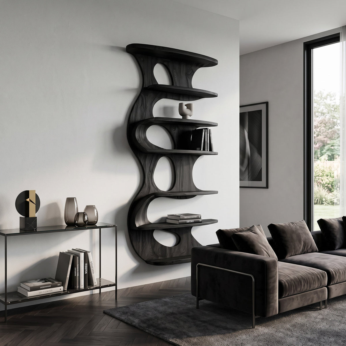 Floating Organizer Bookshelf
