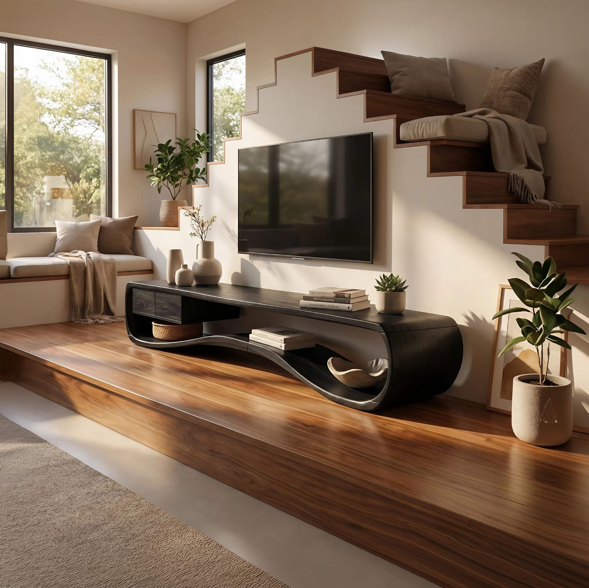 Minimal Apartments TV Cabinet