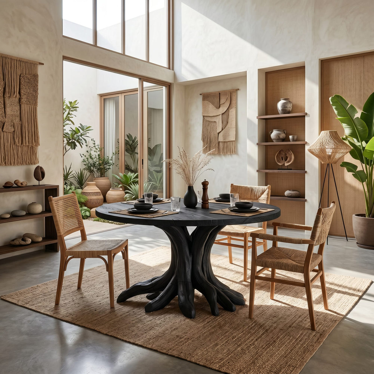 Handcrafted Dining Table, solid wood, built to order