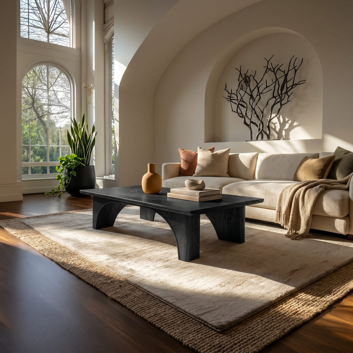 Arched Mid Century Coffee Table