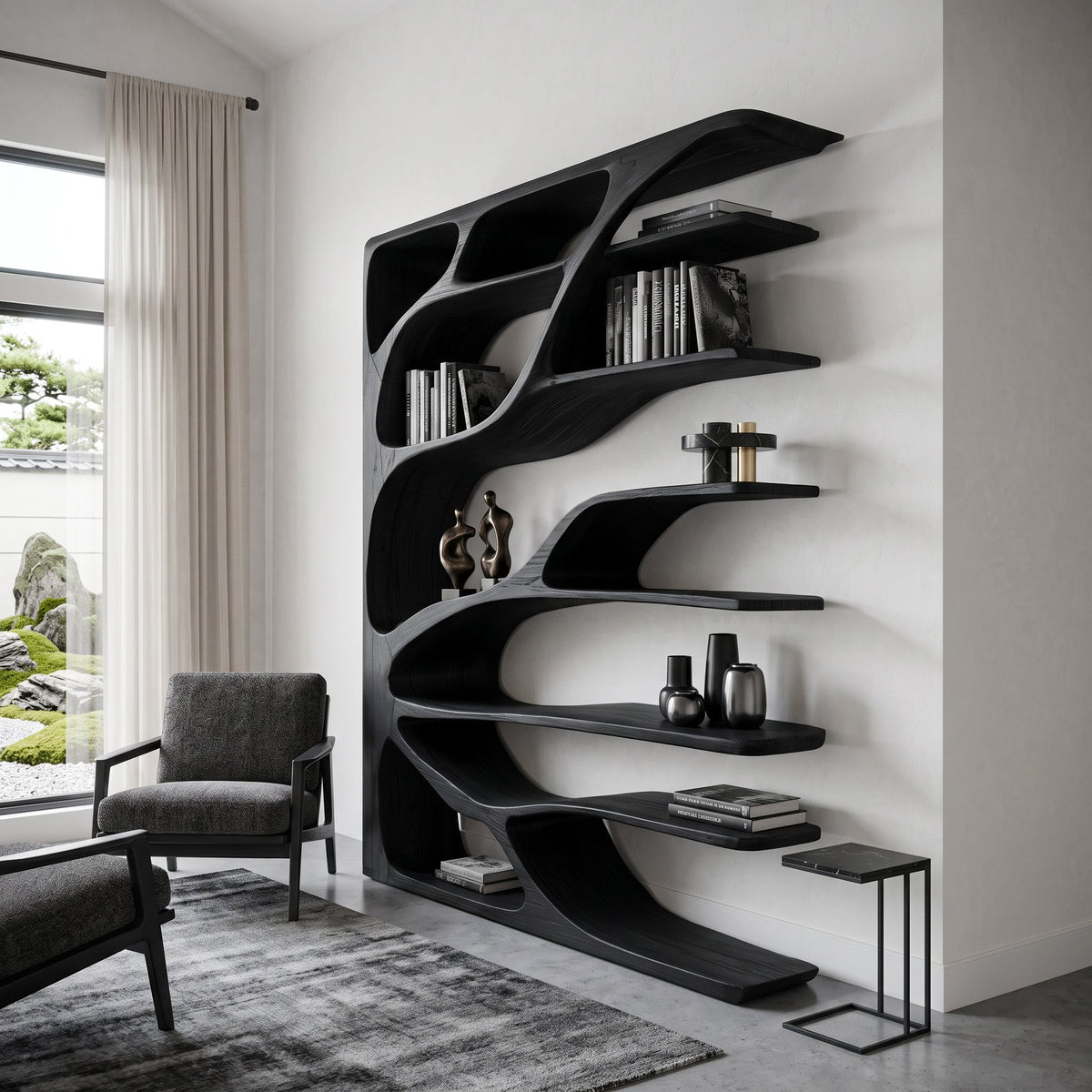 Sculptural Unit Bookshelf