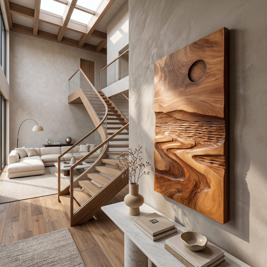 Grain Wave Wall Art
