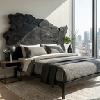 Organic Natural Live Edge Headboard, view 4
