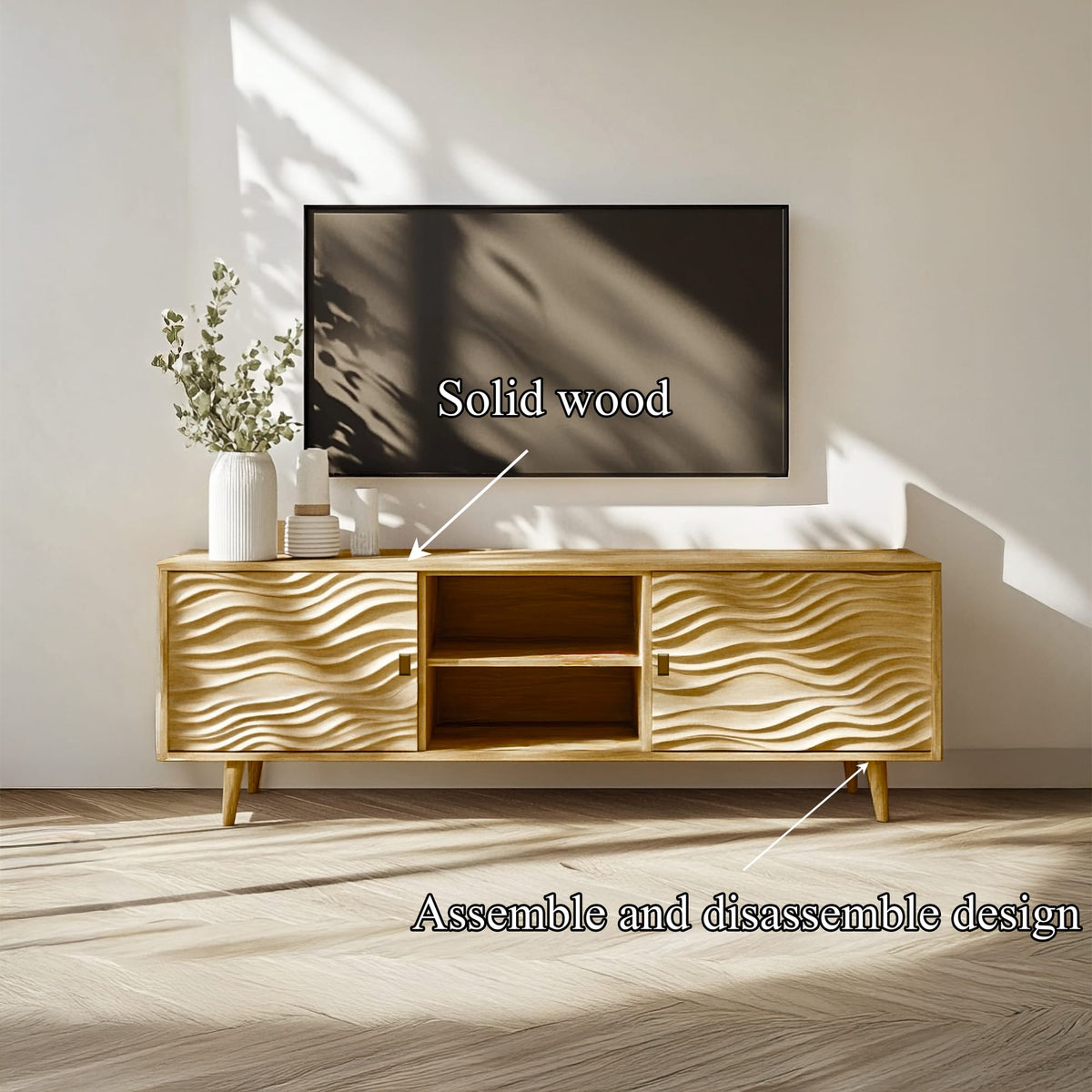 Mid Century Minimal TV Cabinet