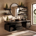 Organic Vanity Beach Retreat, solid wood, built to order, view 4