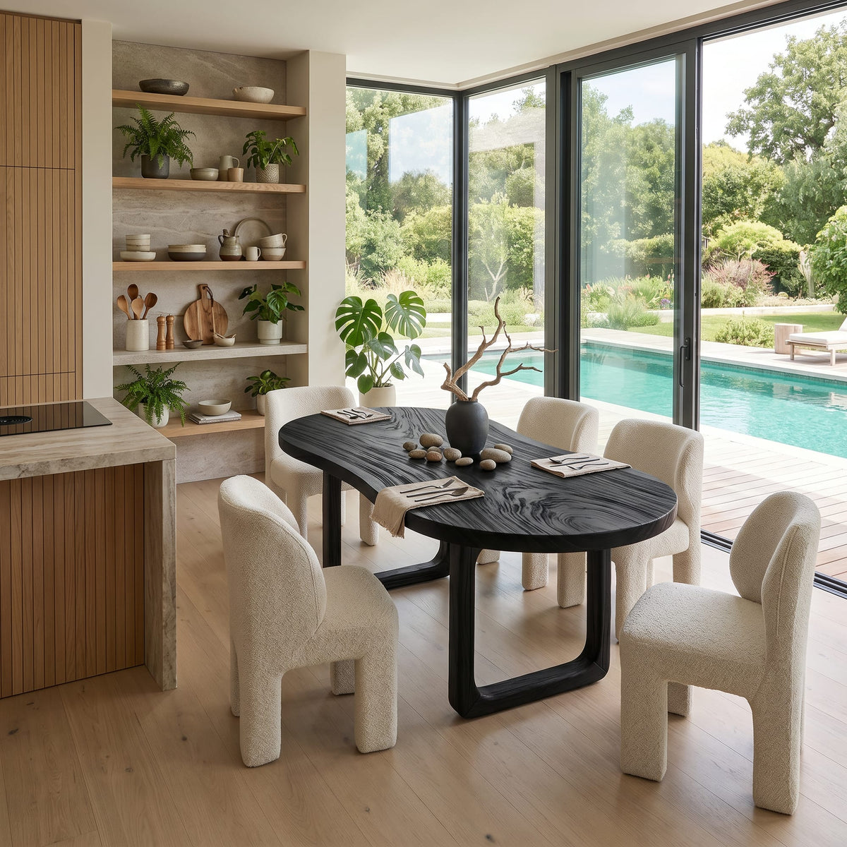 Solid Sunny Dining Table