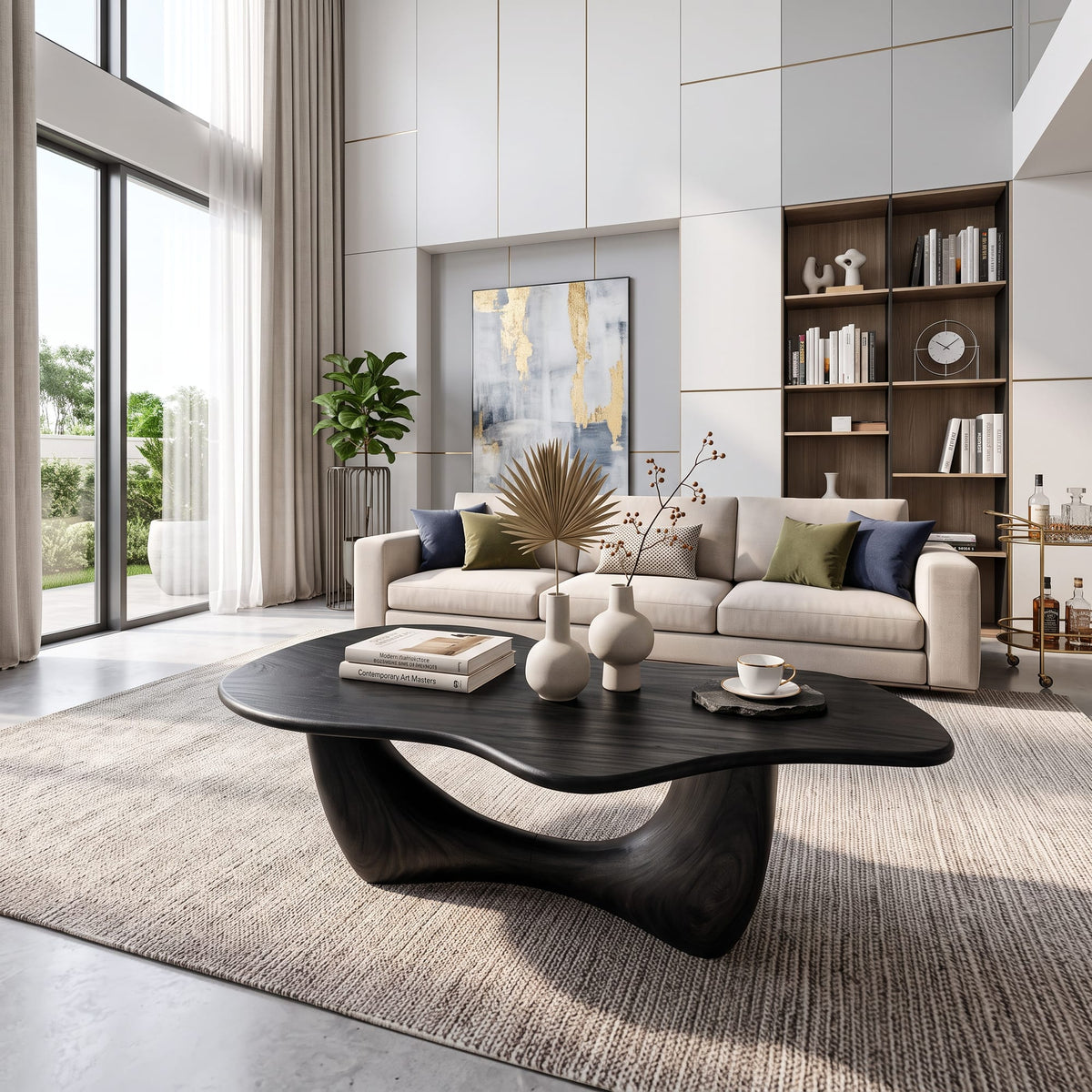 Handcrafted Table for Personalized Furniture, solid wood, built to order