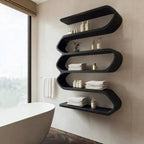 Organic Natural Bathroom Shelf for Spa Style, solid wood, built to order, view 4