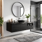 Wood Bathroom Vanity Beach House, solid wood, built to order