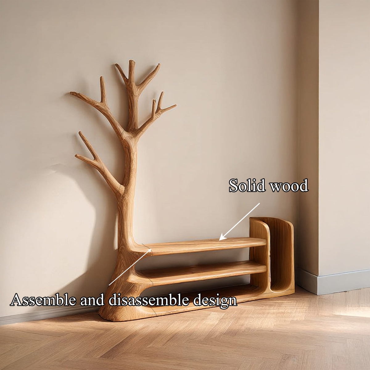 Tree Entryway Bench