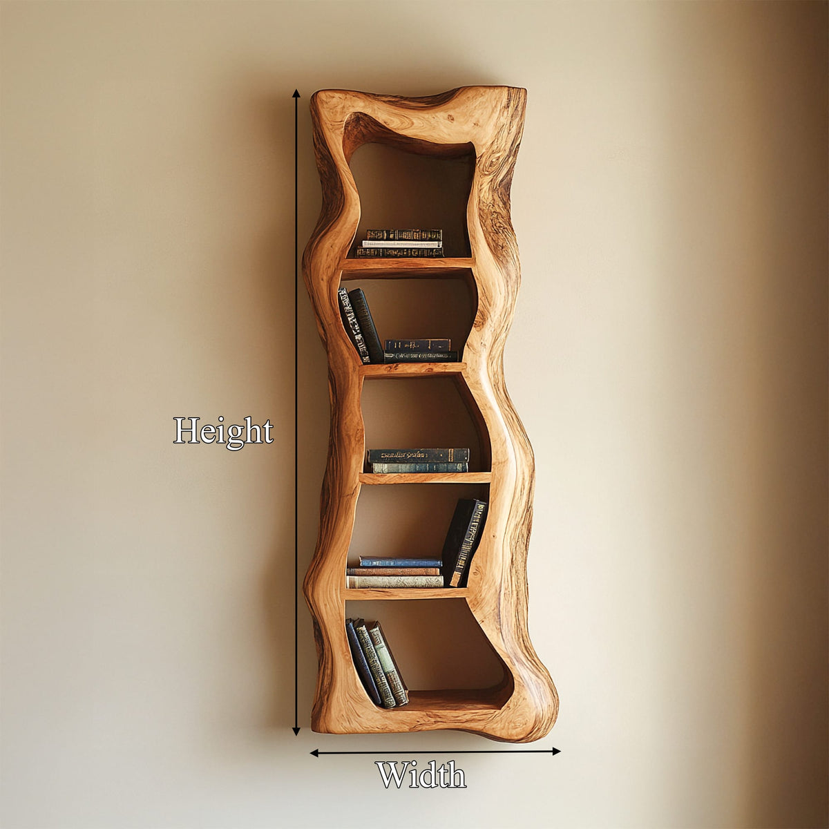 Sculpted Wall Shelf