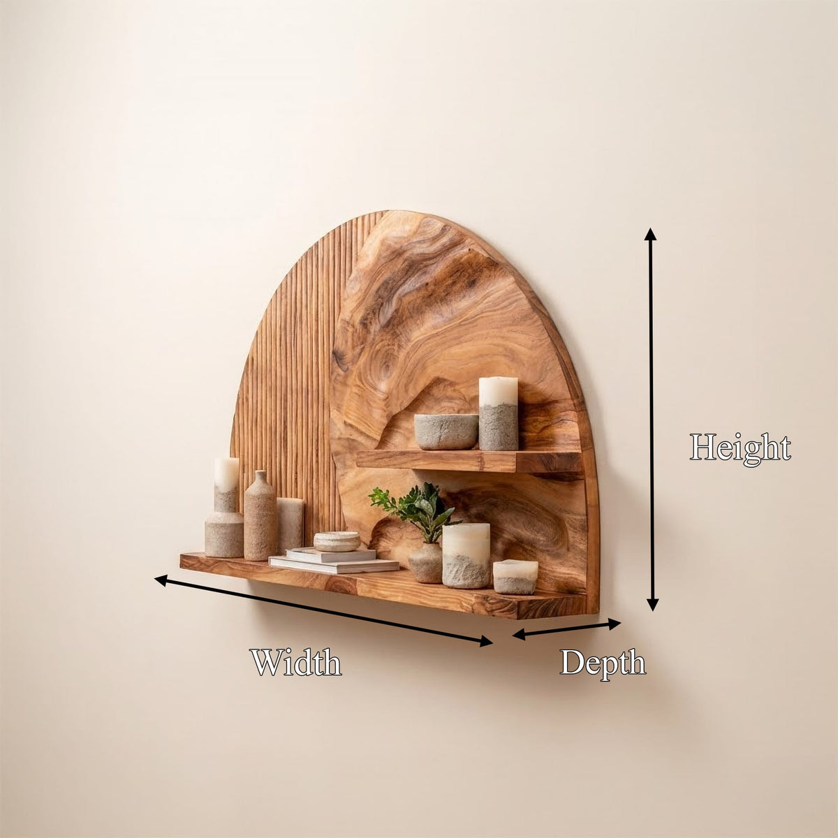 Decorative Floating Wall Shelf