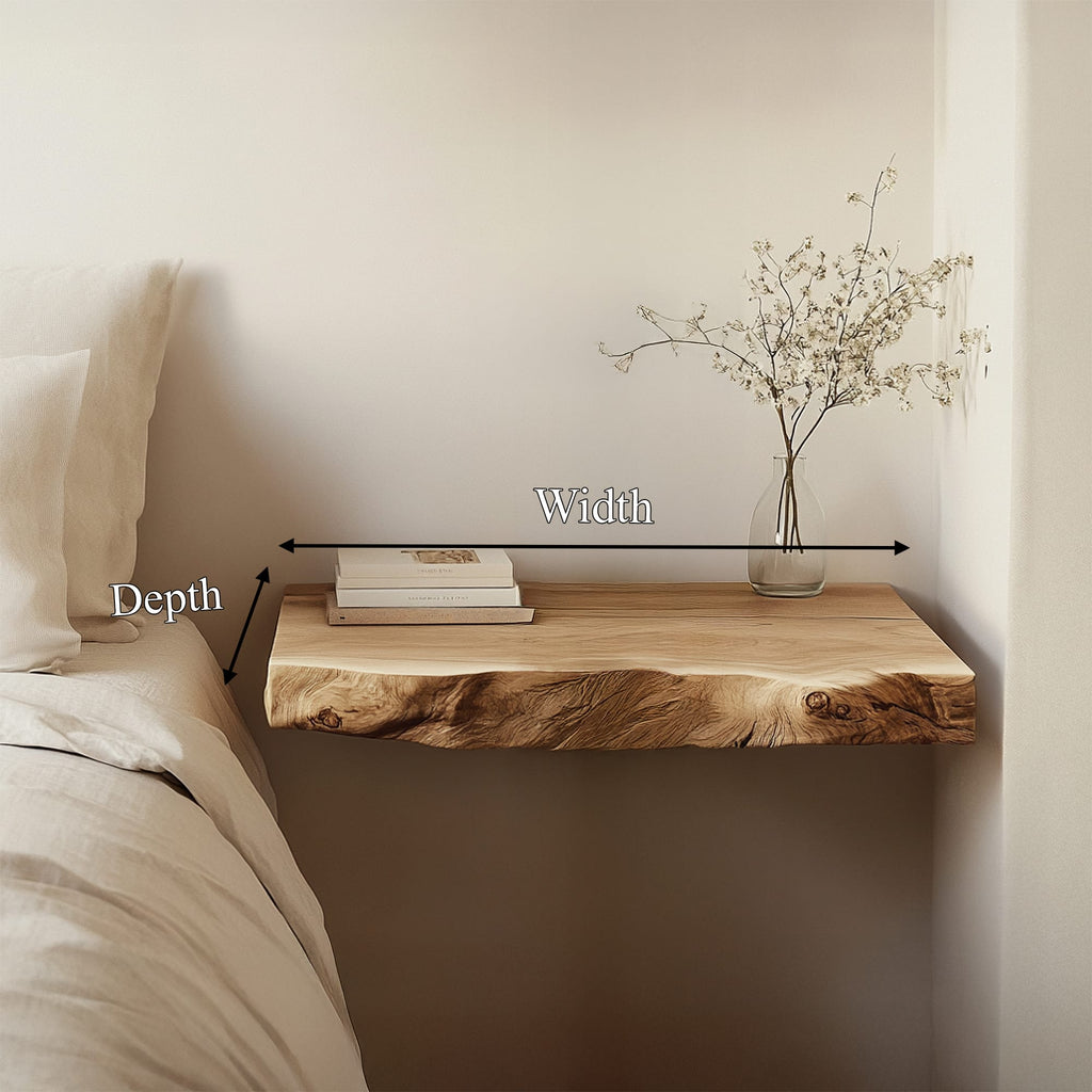 Floating Small Nightstand