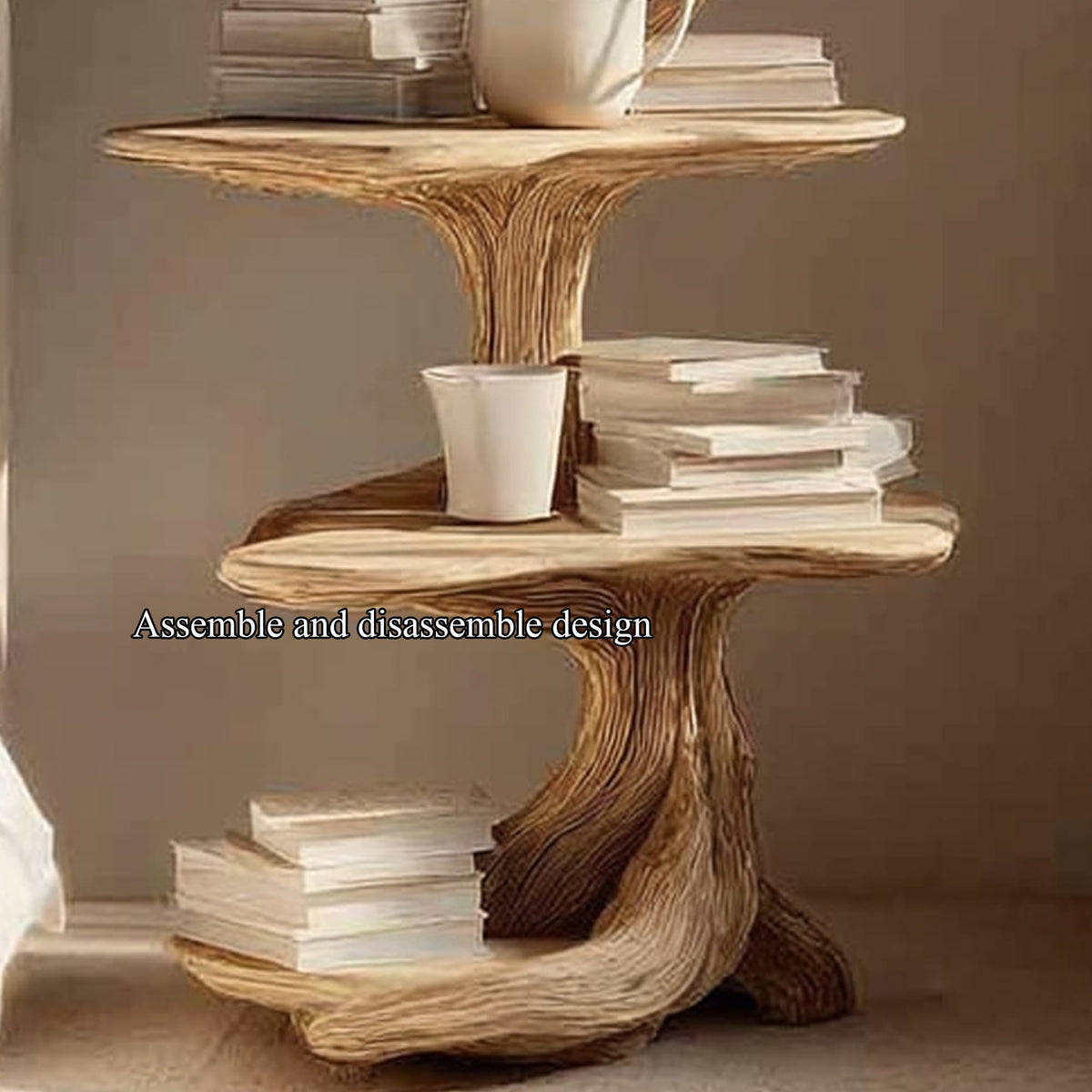 Stump Live Edge Nightstand