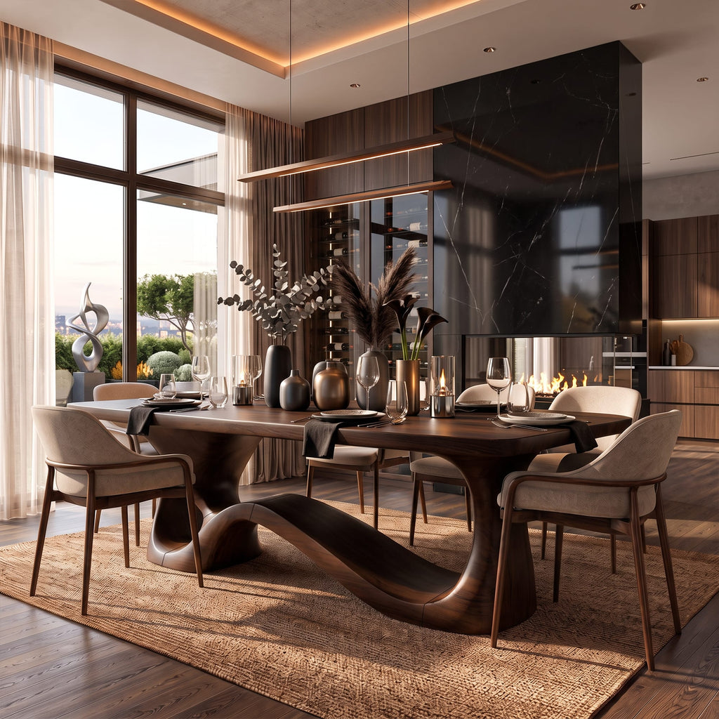 Flowing Form Dining Table