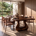 Live Edge Legs Dining Table