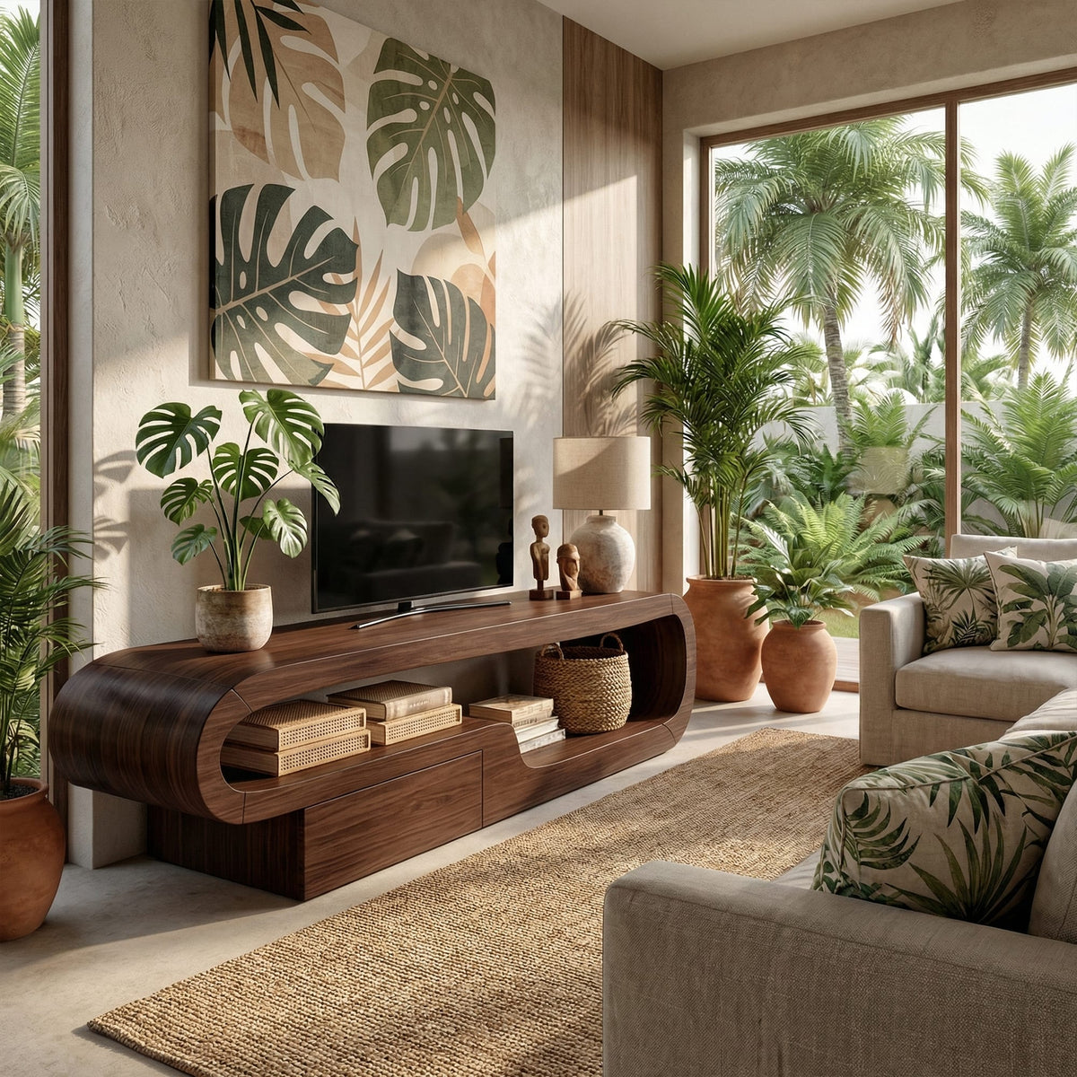 Low Modern TV Cabinet