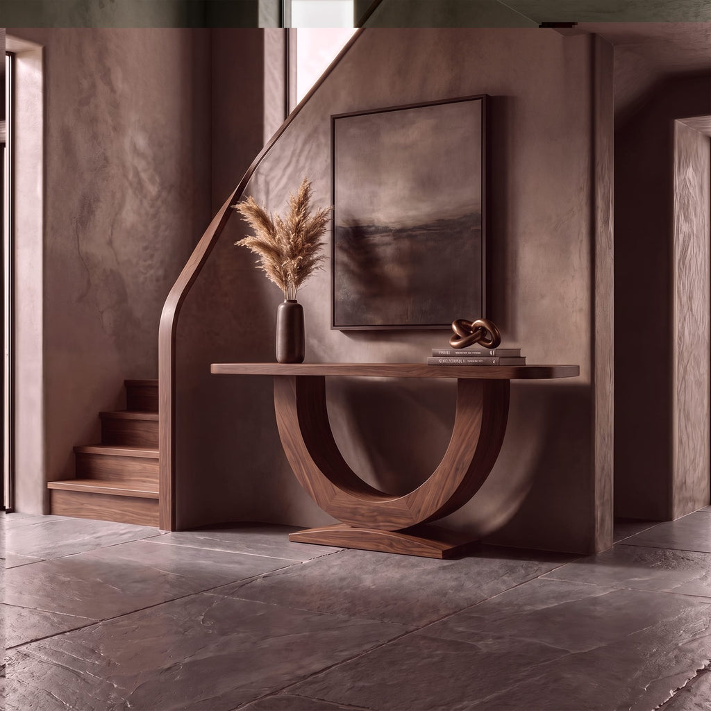 Organic Contemporary Console Table