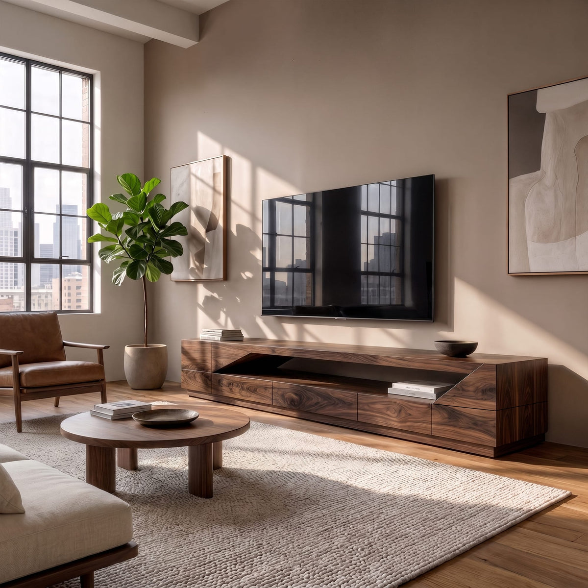 Grain Modern TV Cabinet