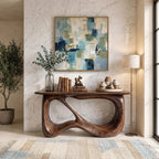 Minimal Loop Console Table