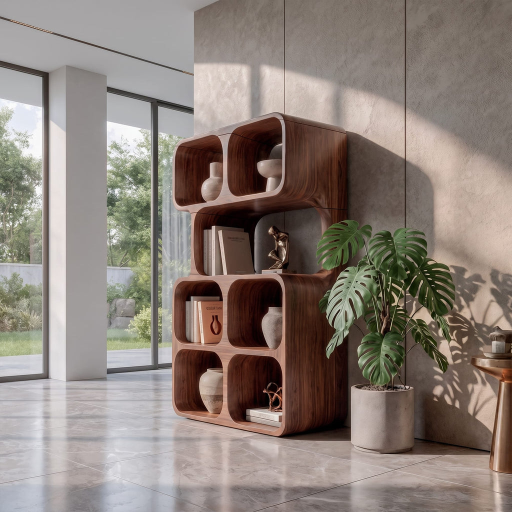 Organic Modern Bookshelf