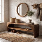 Live Edge Timber Wall Shelf