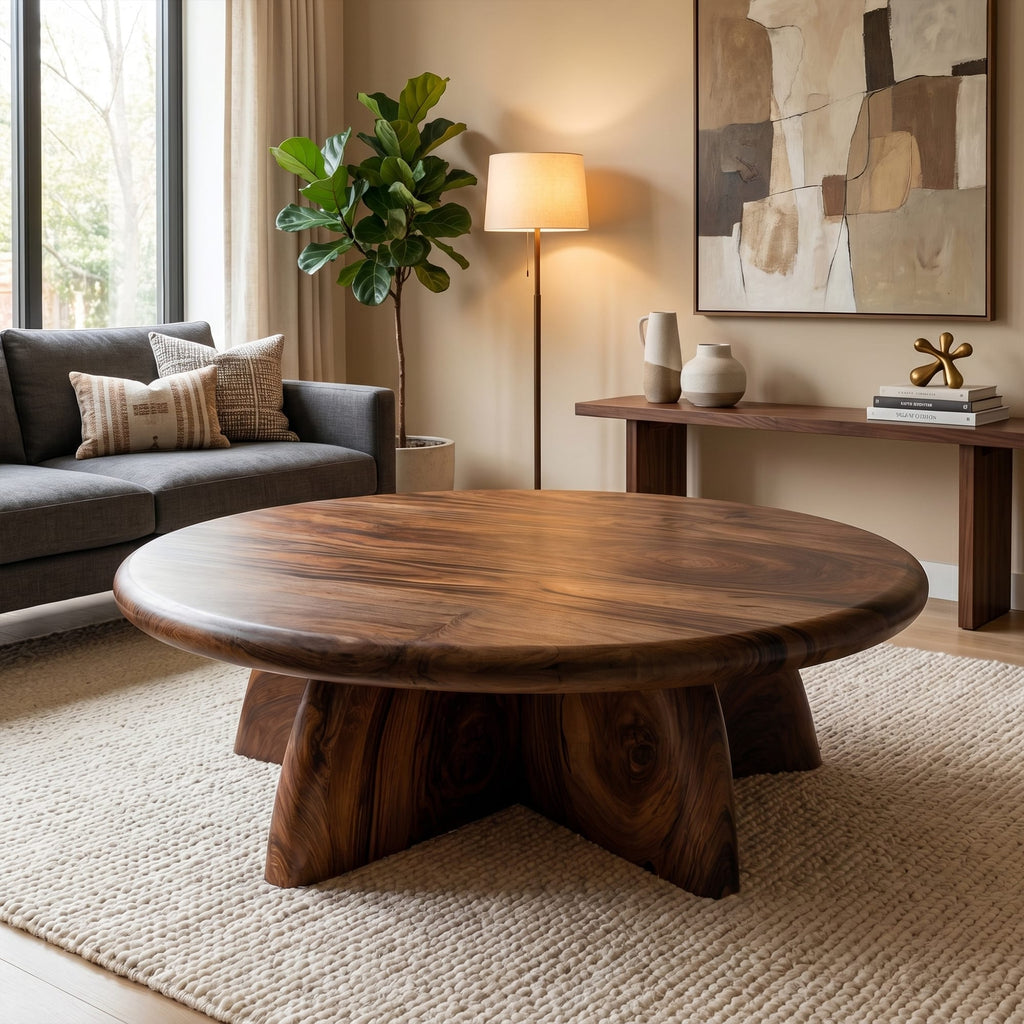 Solid Stump Coffee Table